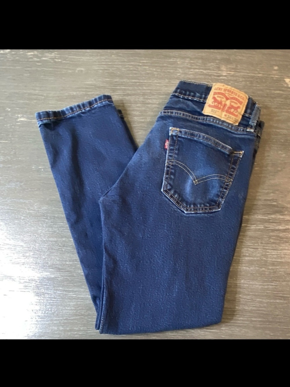 Levi's 511’s in Deep Blue Denim